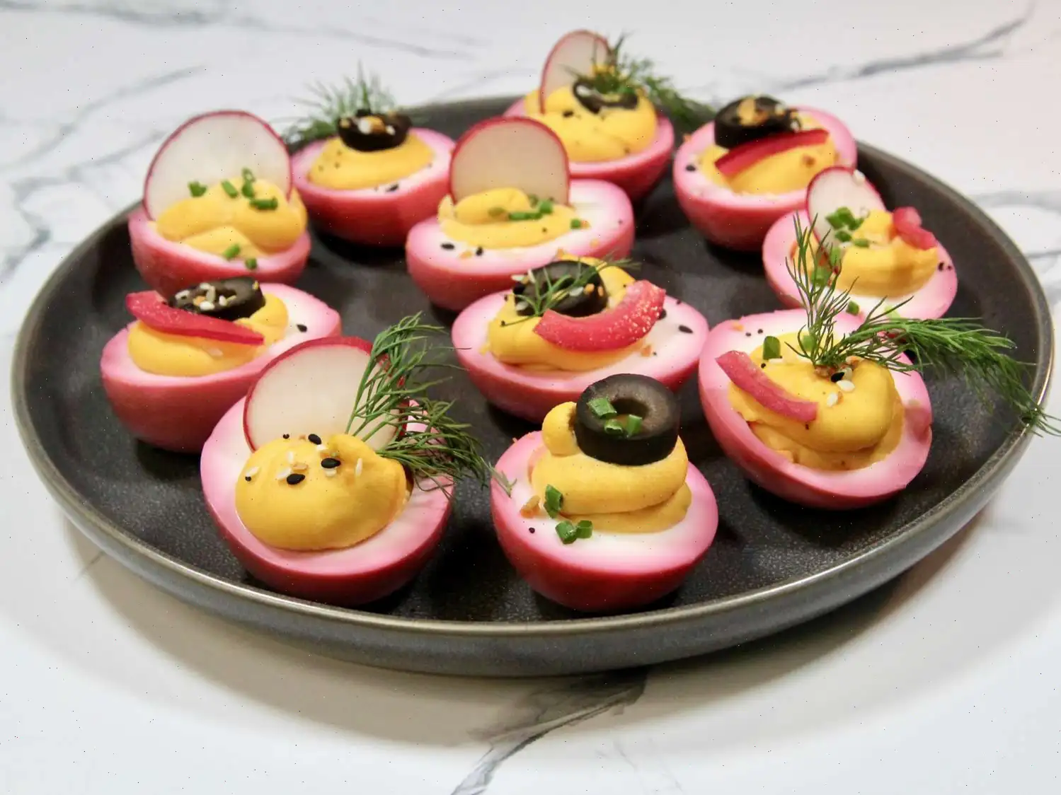 Beet Pickled Deviled Eggs Recipe