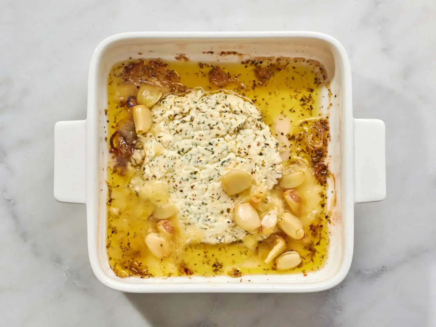 Baked Lemon Boursin Pasta