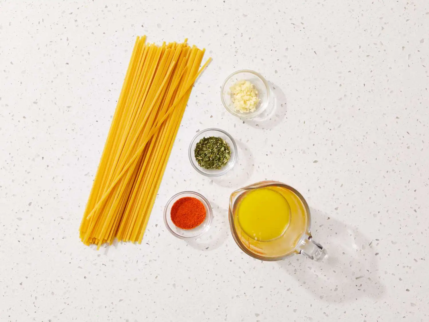 Garlic-Herb Linguine Recipe
