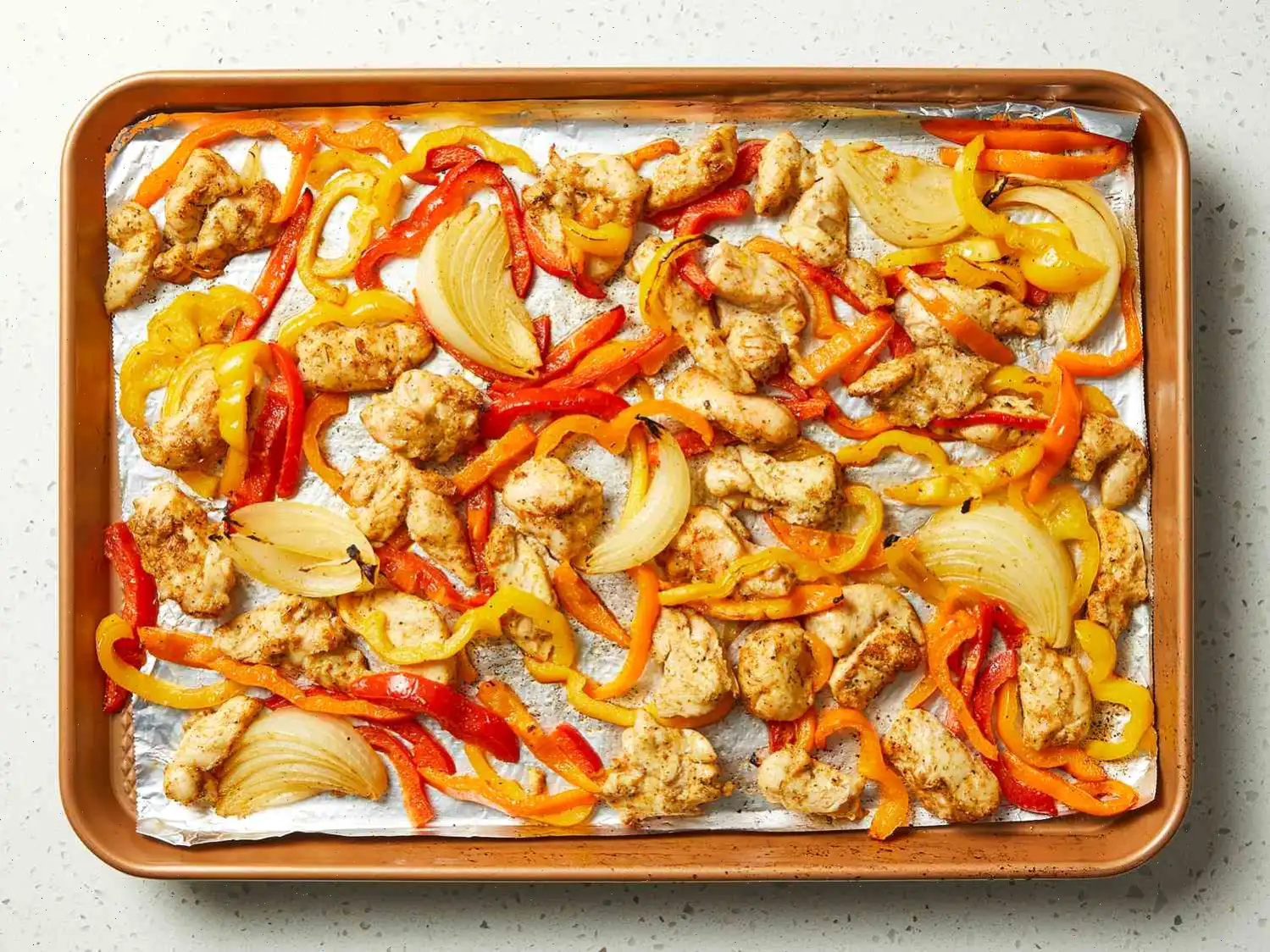 Sheet Pan Chicken Fajitas Recipe