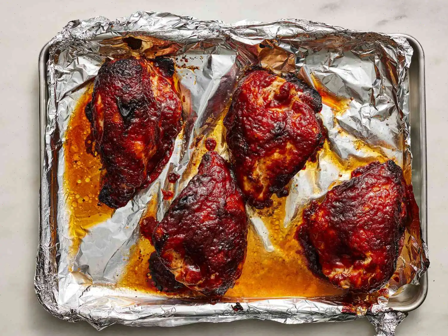 BBQ Chicken Breasts in the Oven Recipe