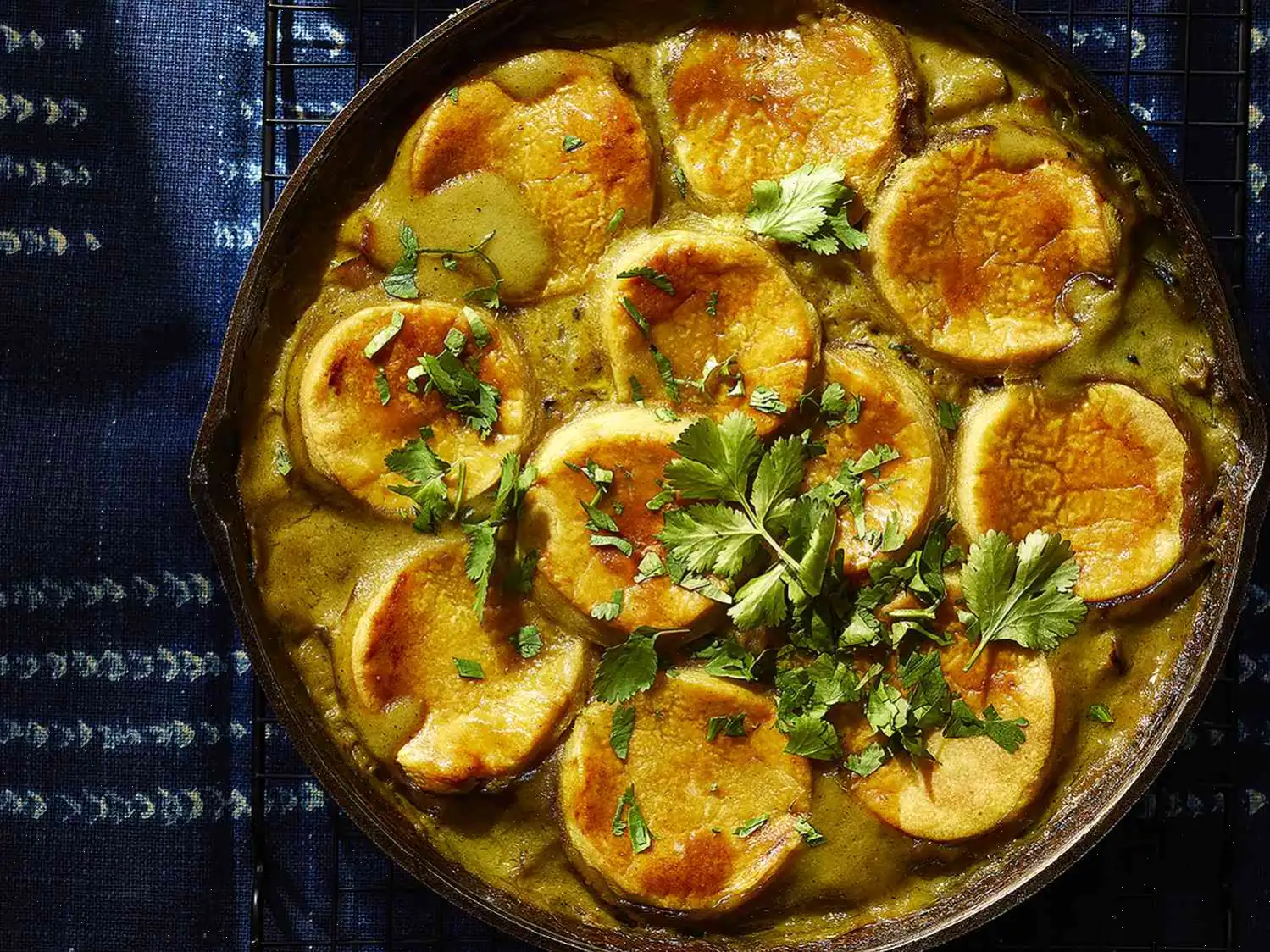 Creamy Curry-Spiced Chicken Pot Pie Recipe