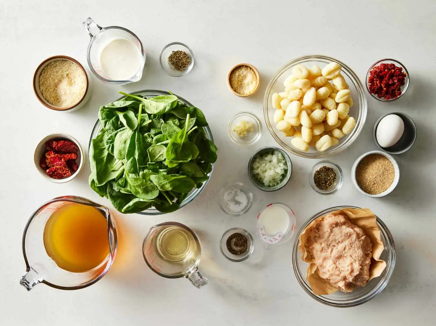 Slow Cooker Tuscan Chicken Meatballs with Gnocchi Recipe