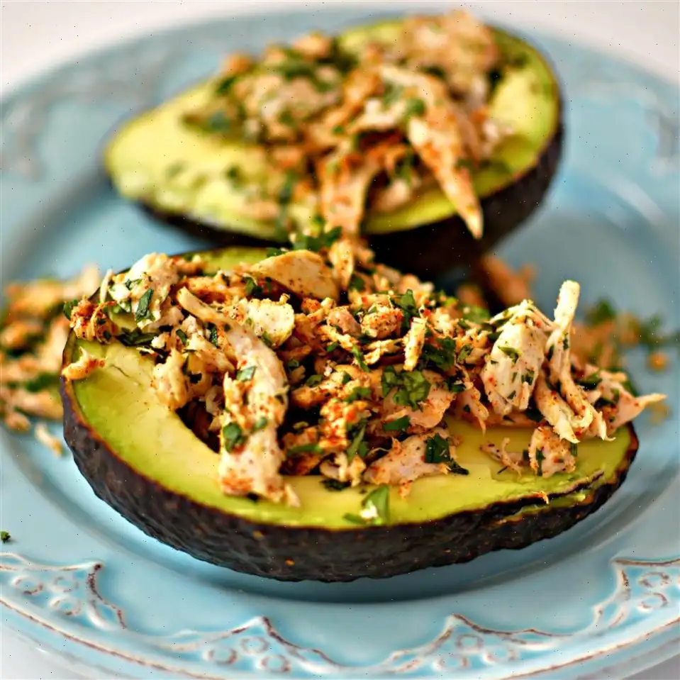 Mexi-Chicken Avocado Cups Recipe