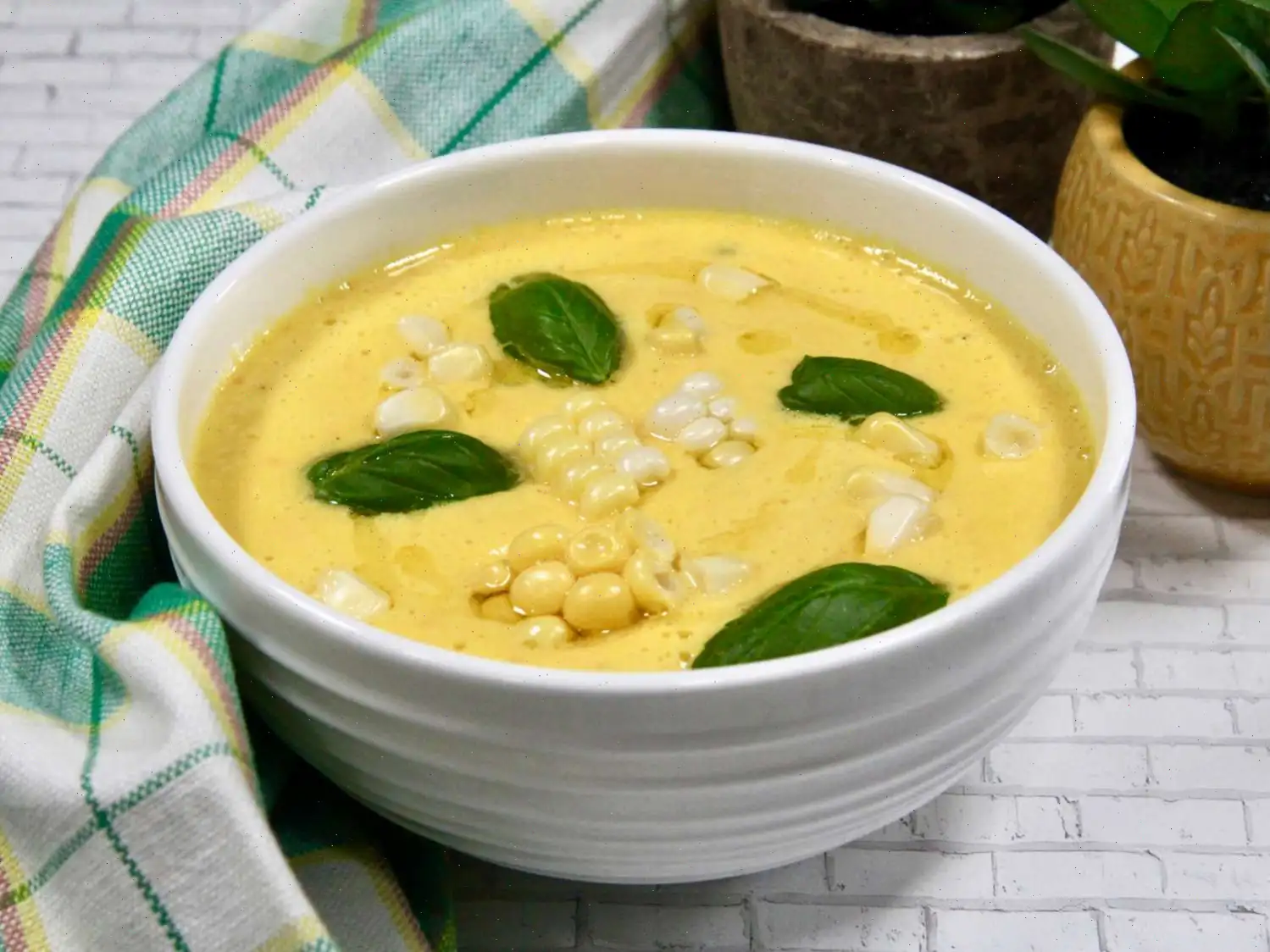 Sweet Corn Gazpacho Recipe