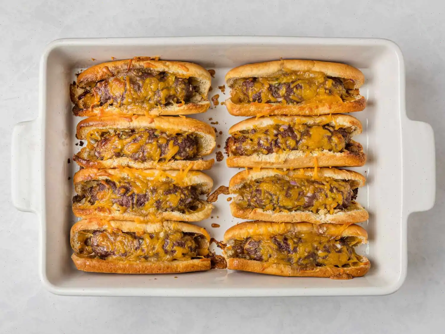 Baked Burger Dogs Recipe