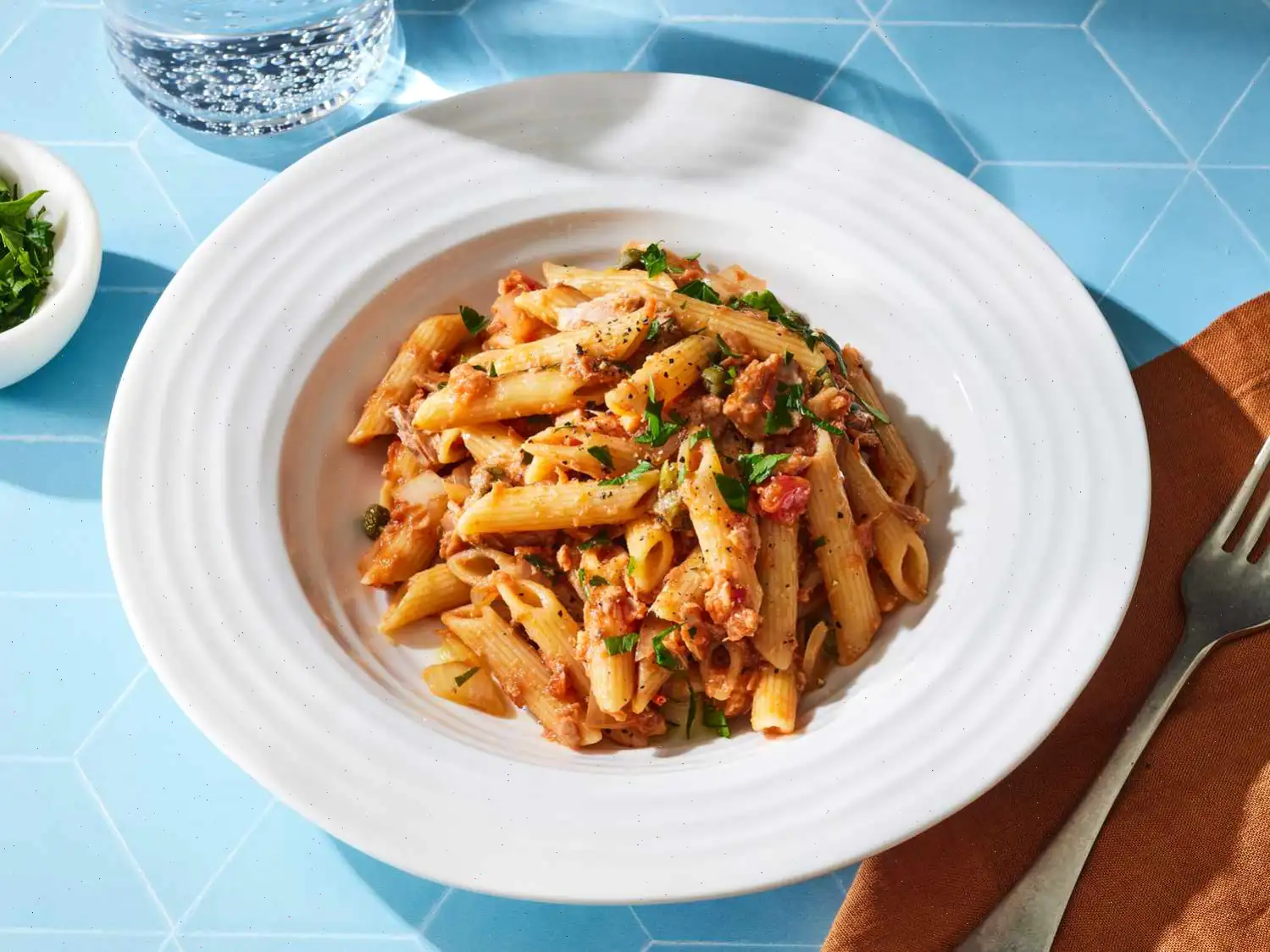 Pasta with Tuna Sauce Recipe