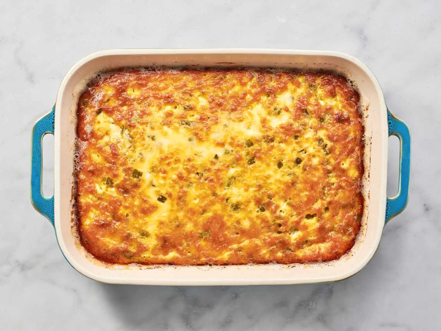 Christmas Green Chile Egg Casserole Recipe