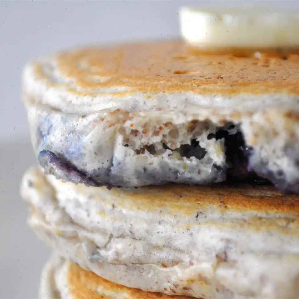 Blueberry Flax Pancakes Recipe