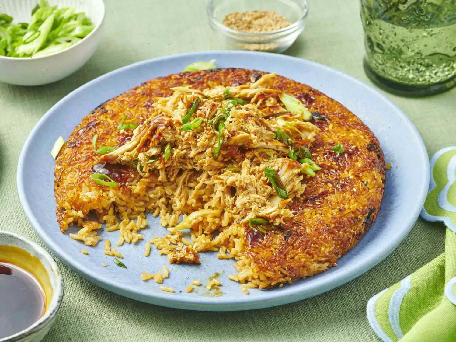 Chicken Teriyaki Crispy Rice Recipe