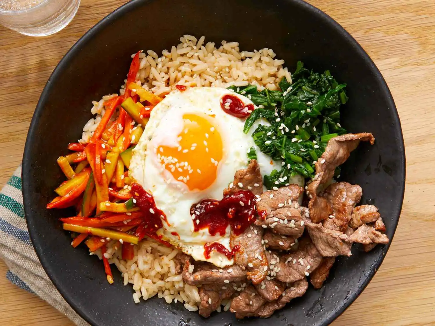Bibimbap (Korean Rice Bowl) Recipe