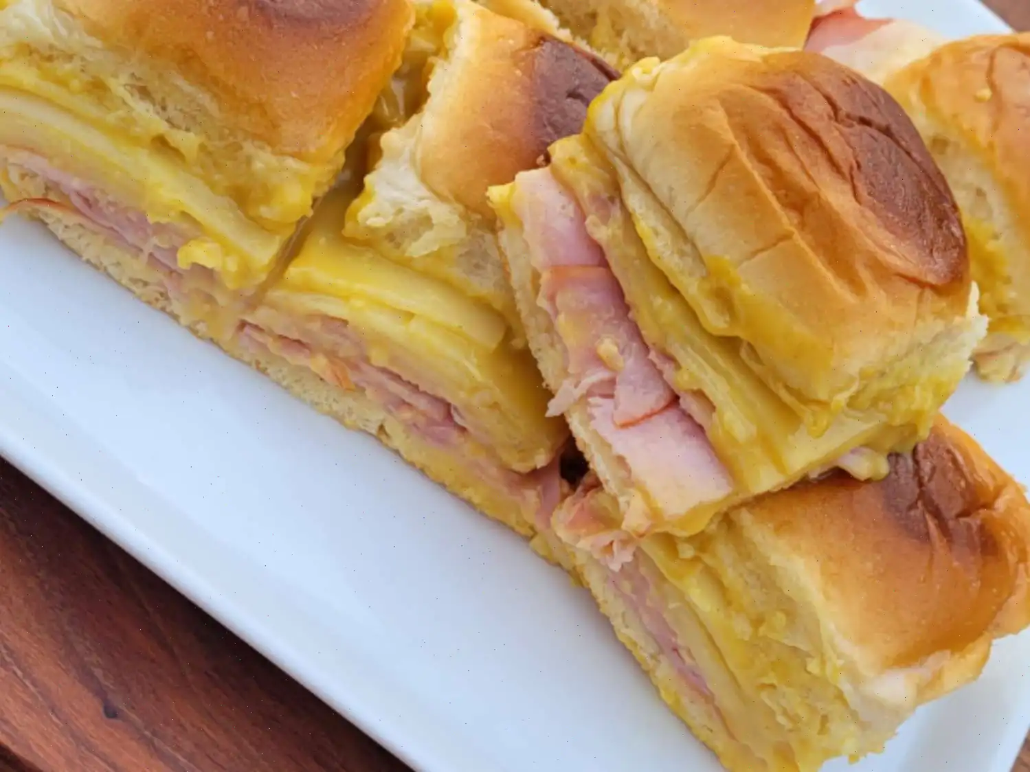 Honey Mustard Ham and Cheese Sliders Recipe