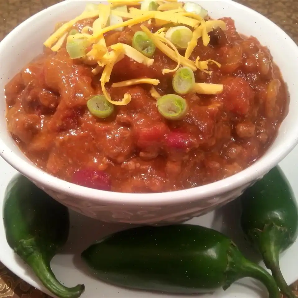 Frank's Spicy Alabama Onion Beer Chili Recipe
