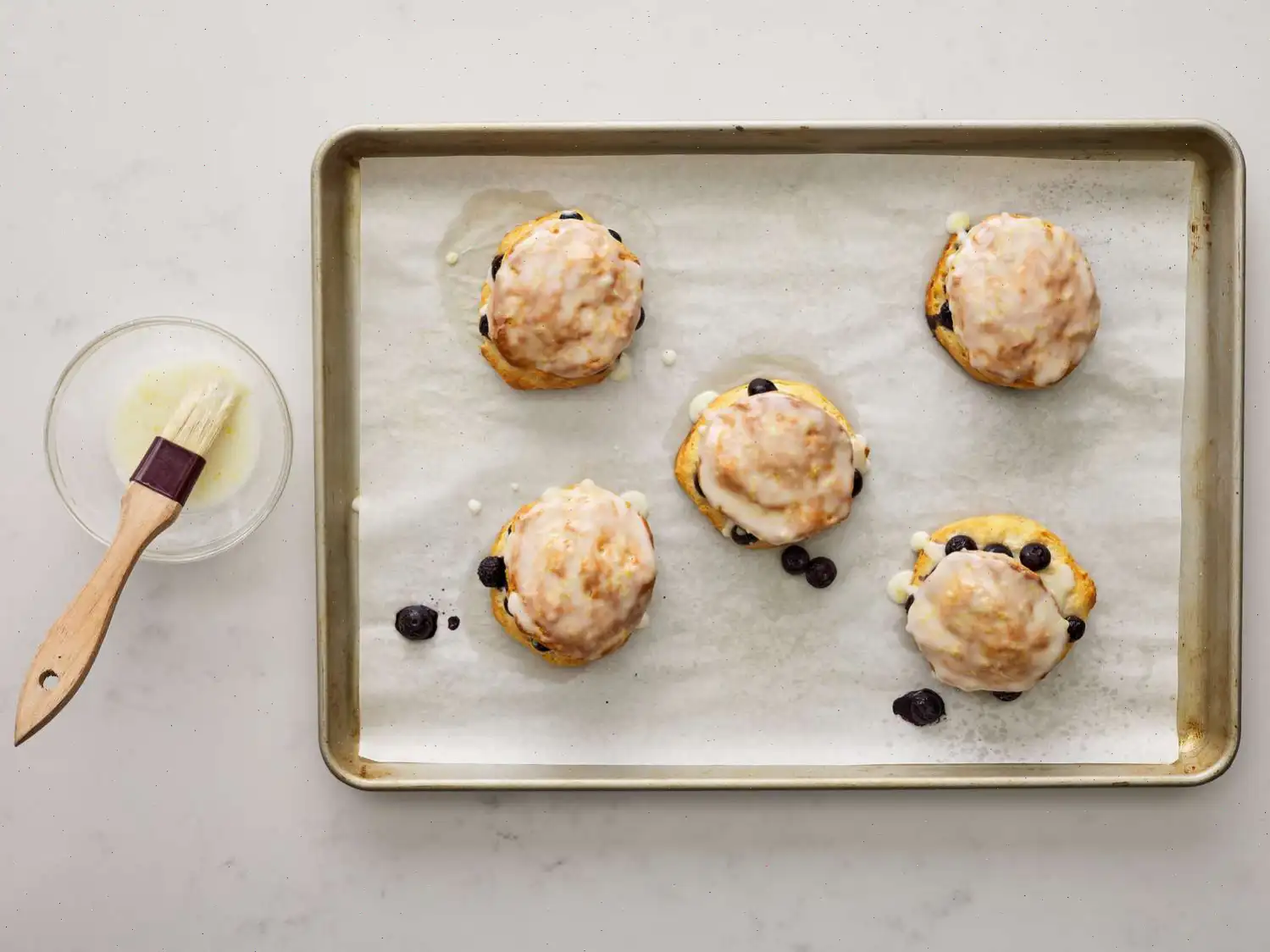 Blueberry Lemon Breakfast Biscuits Recipe