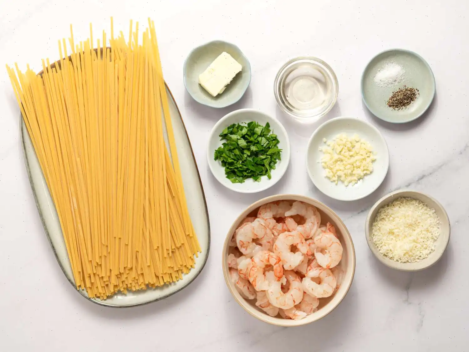 Garlic Shrimp Linguine Recipe