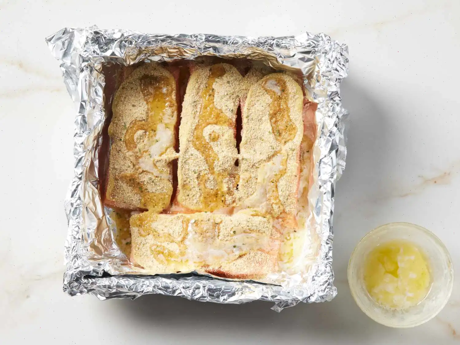 Baked Salmon Fillets Dijon Recipe