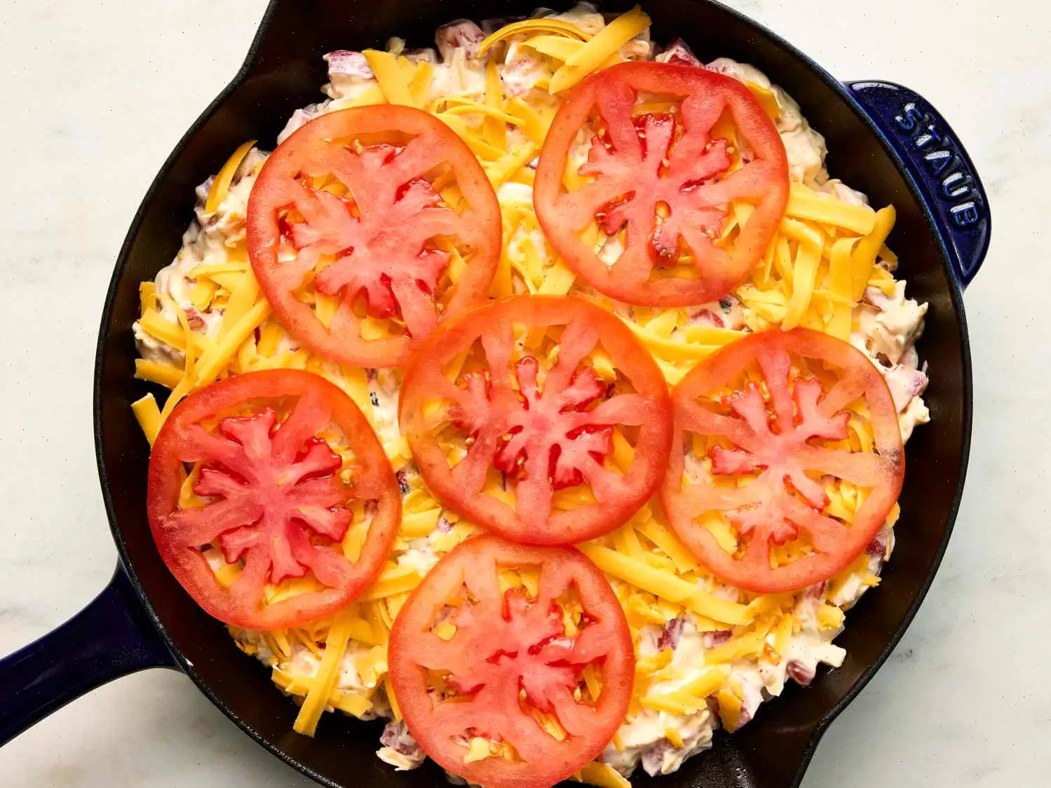 Tomato Pie Dip Recipe