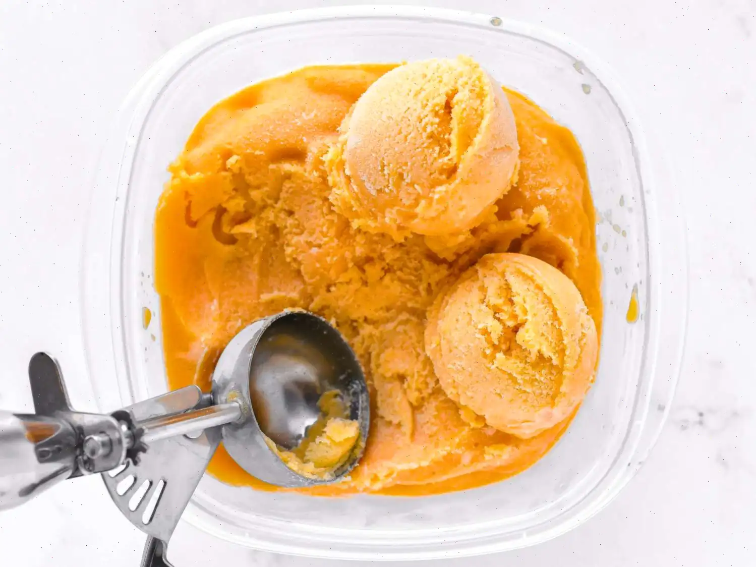Peach Sorbet Recipe