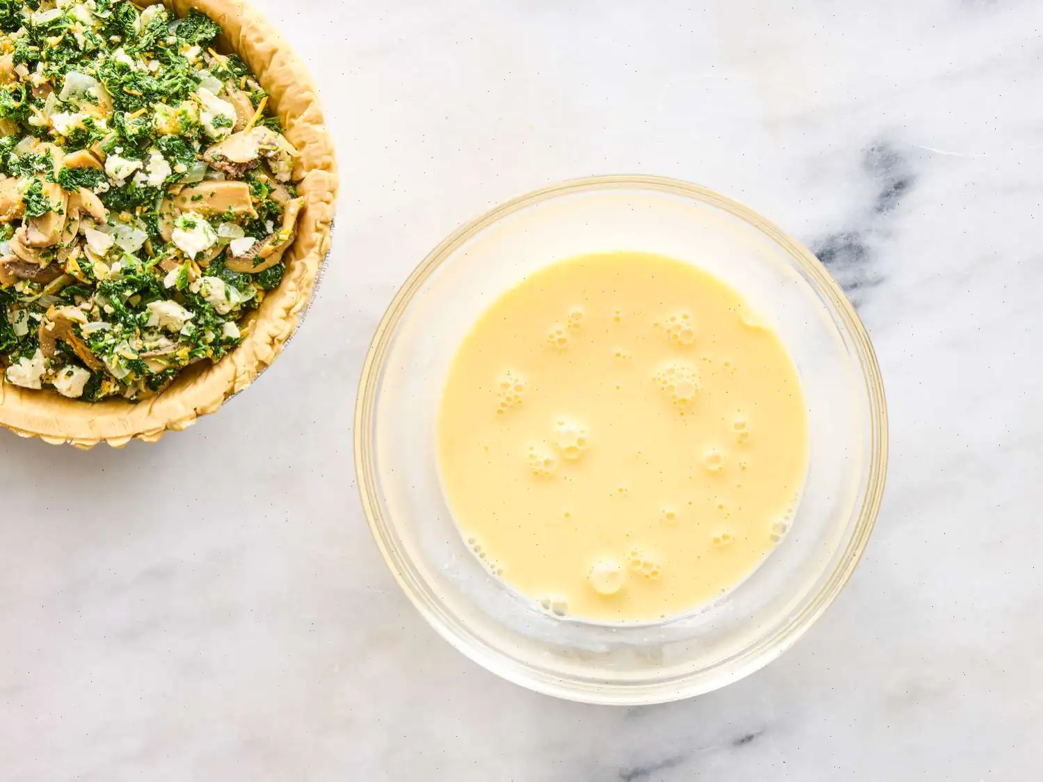 Receta de quiche de espinacas