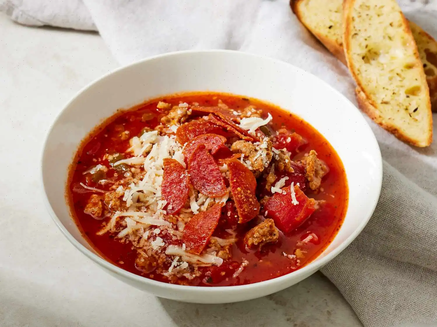 Pizza Soup Is the Fun and Flavorful Mashup You Never Knew You Needed