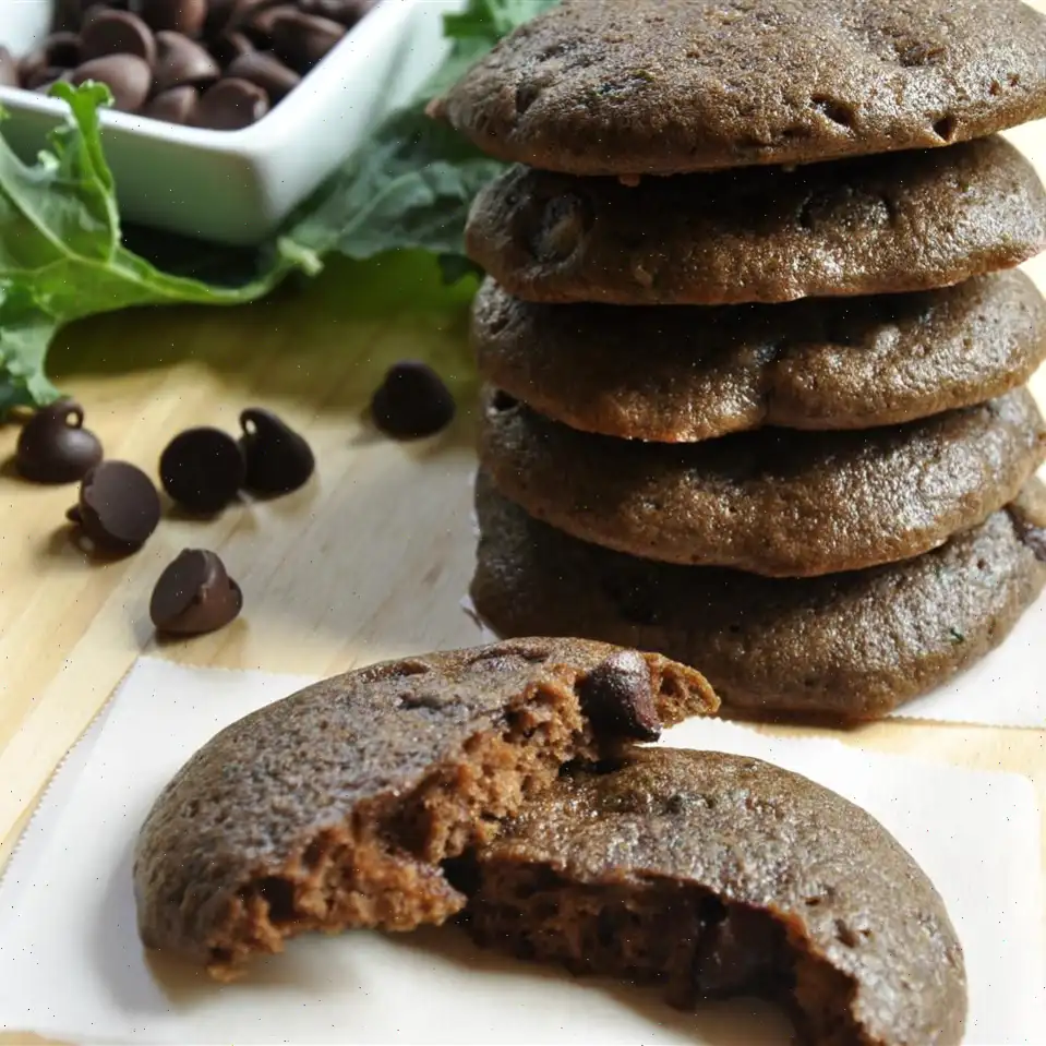 Chocolate Kale Cookies Recipe