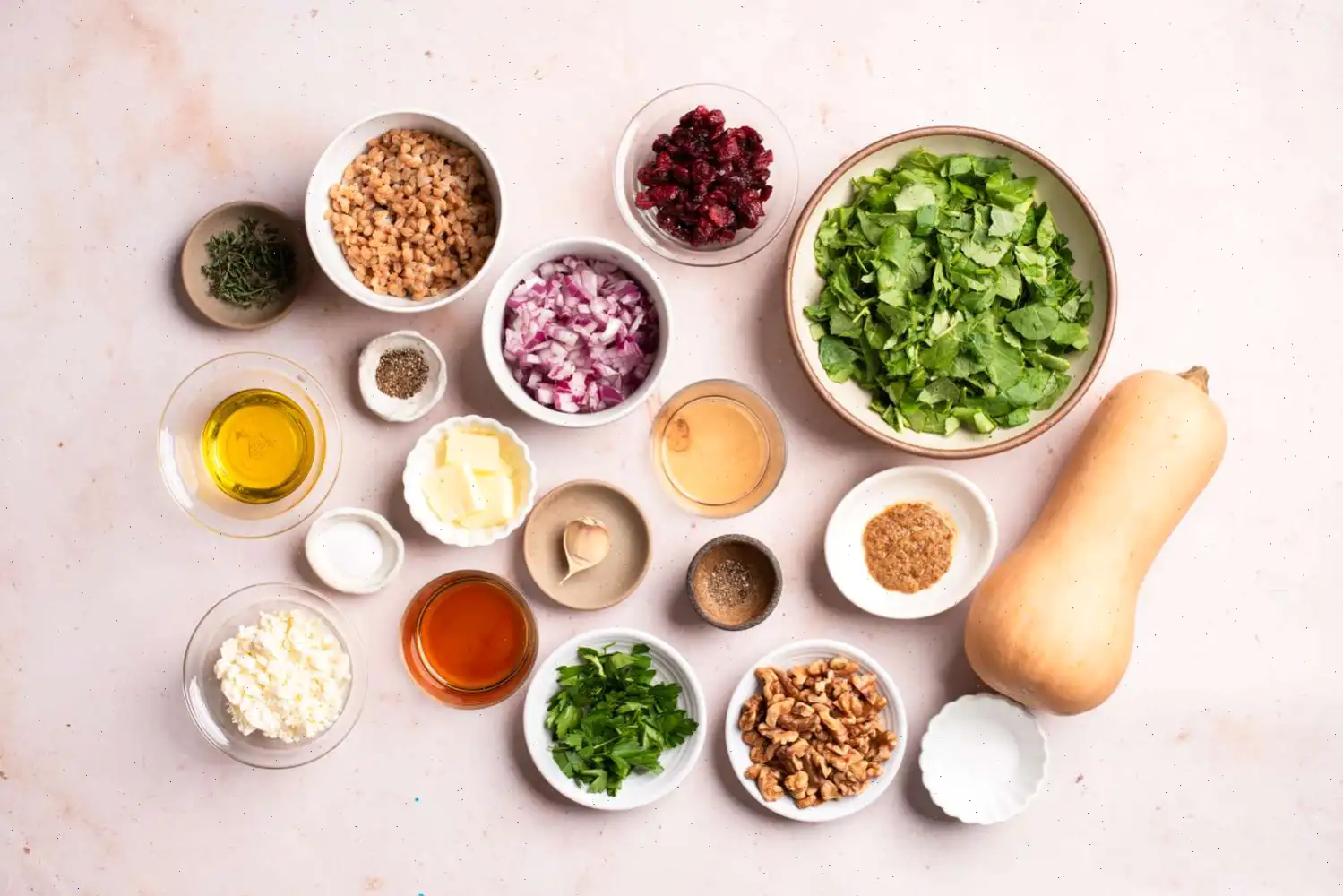 Savory Stuffed Butternut Squash Recipe