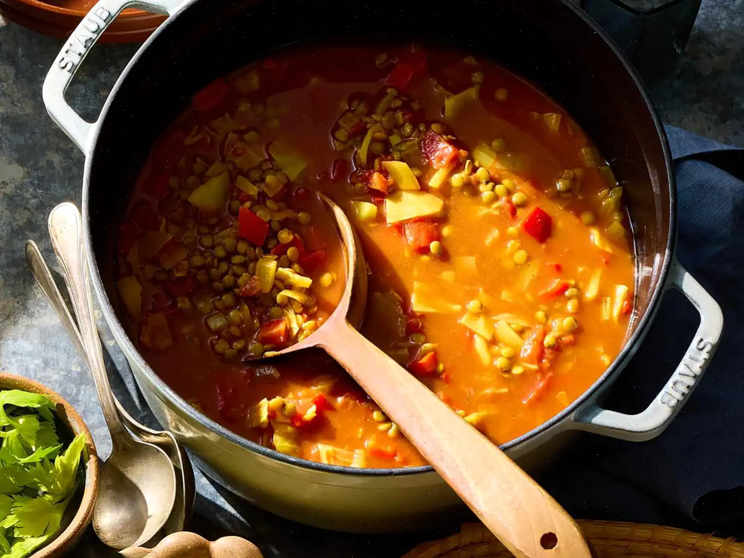 Hearty Vegetarian Lentil Stew Recipe