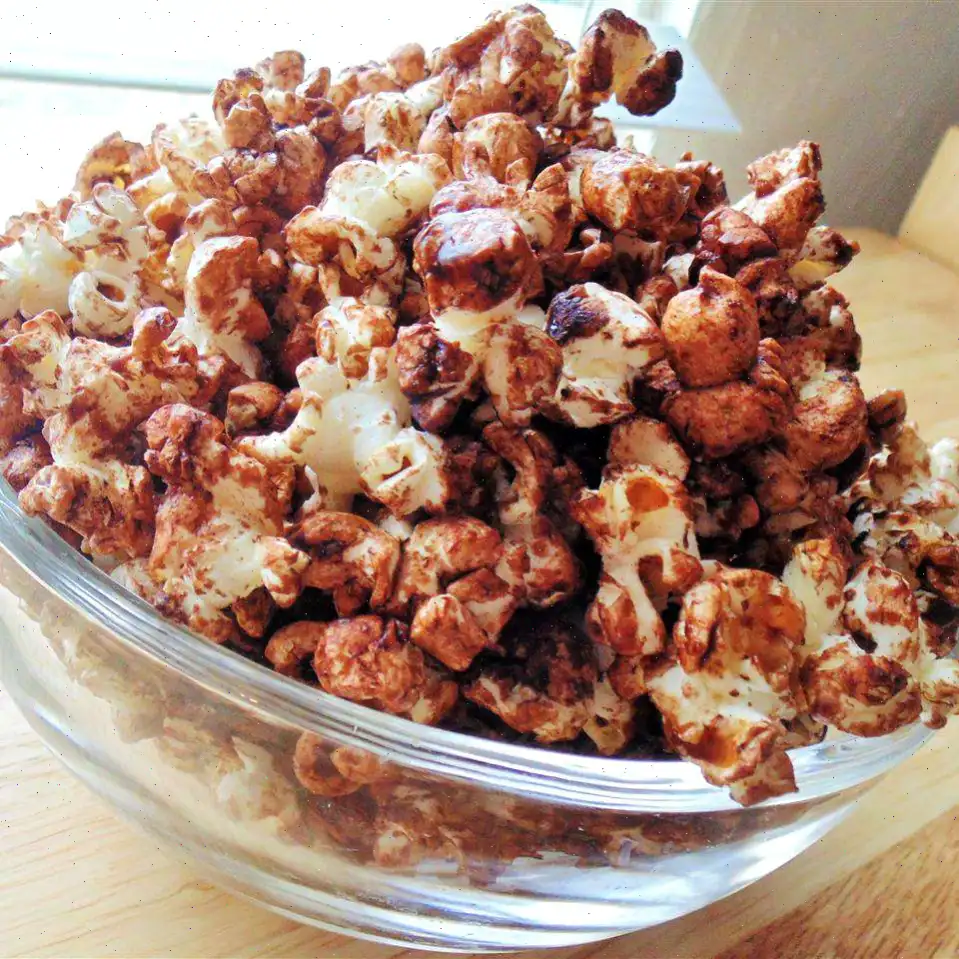 Stovetop Dark Chocolate Popcorn Recipe