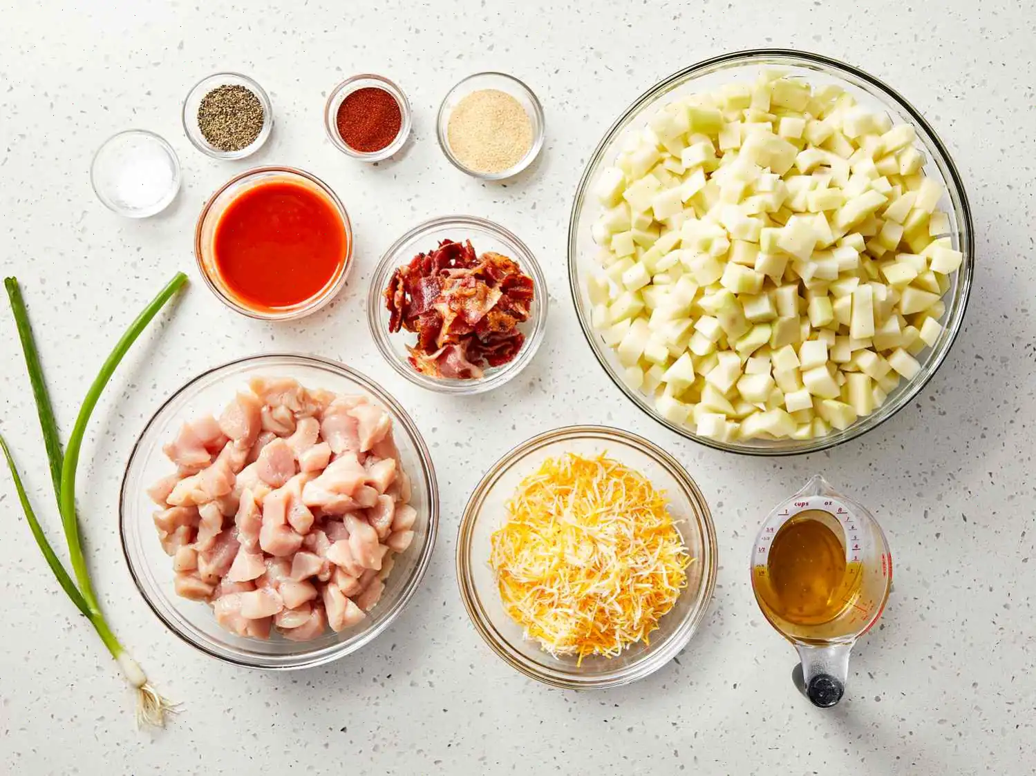 Buffalo Chicken and Roasted Potato Casserole Recipe