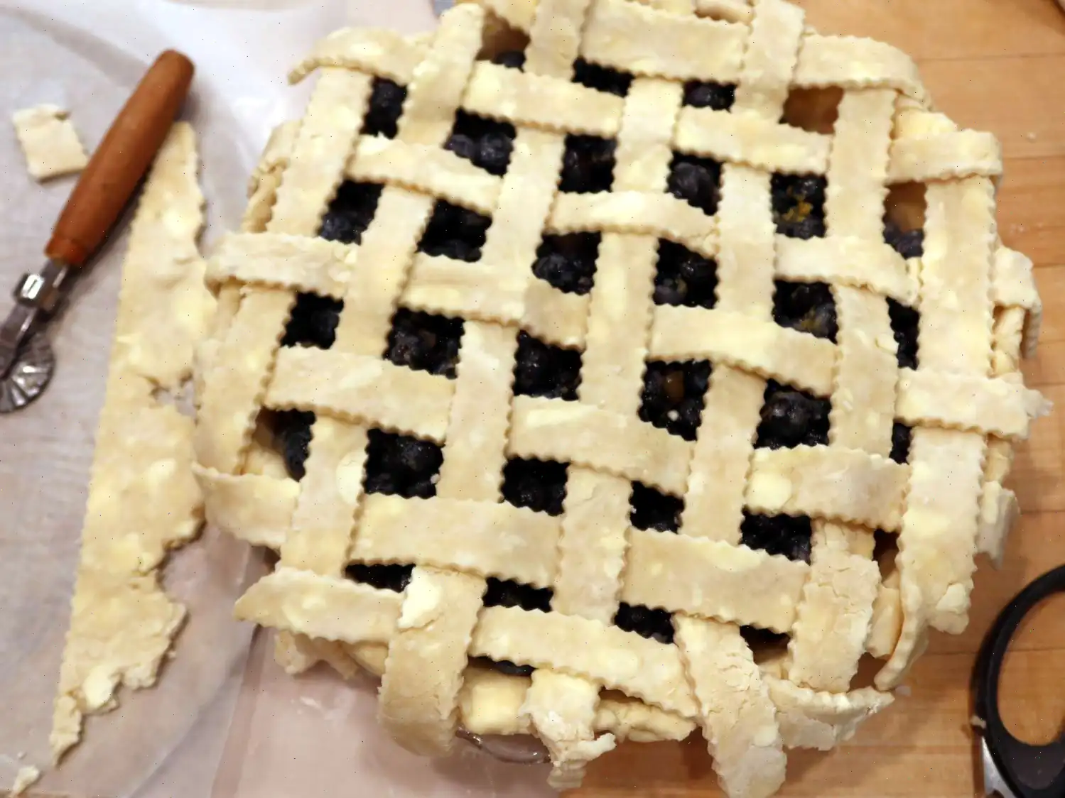 Preserved Lemon Blueberry Pie Recipe