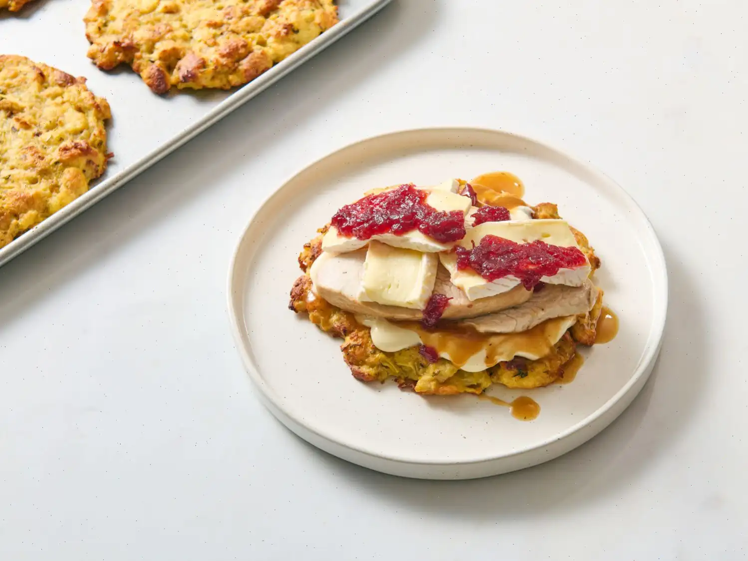 Smashed Stuffing Sandwich