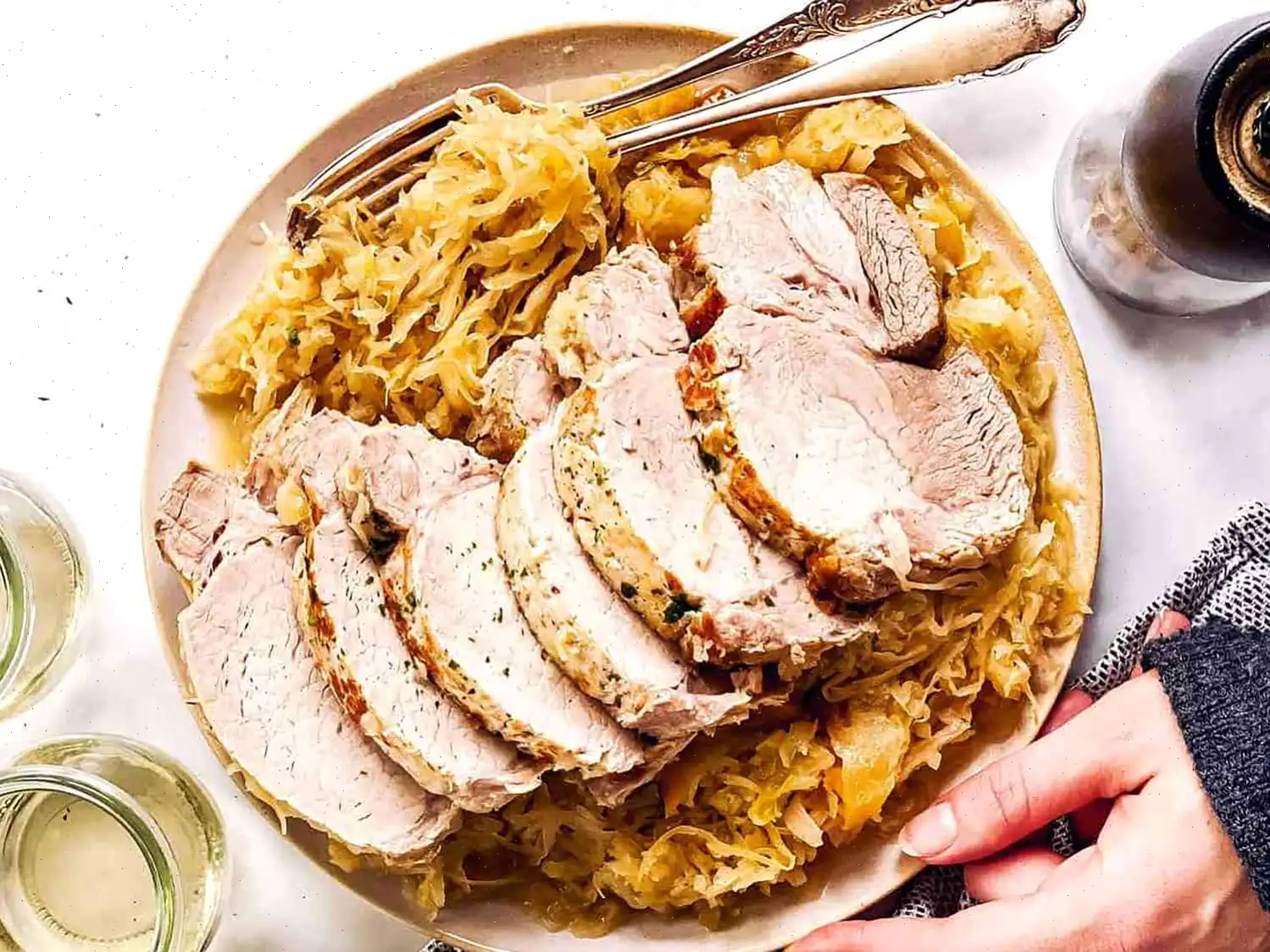 Pork Roast and Sauerkraut Recipe