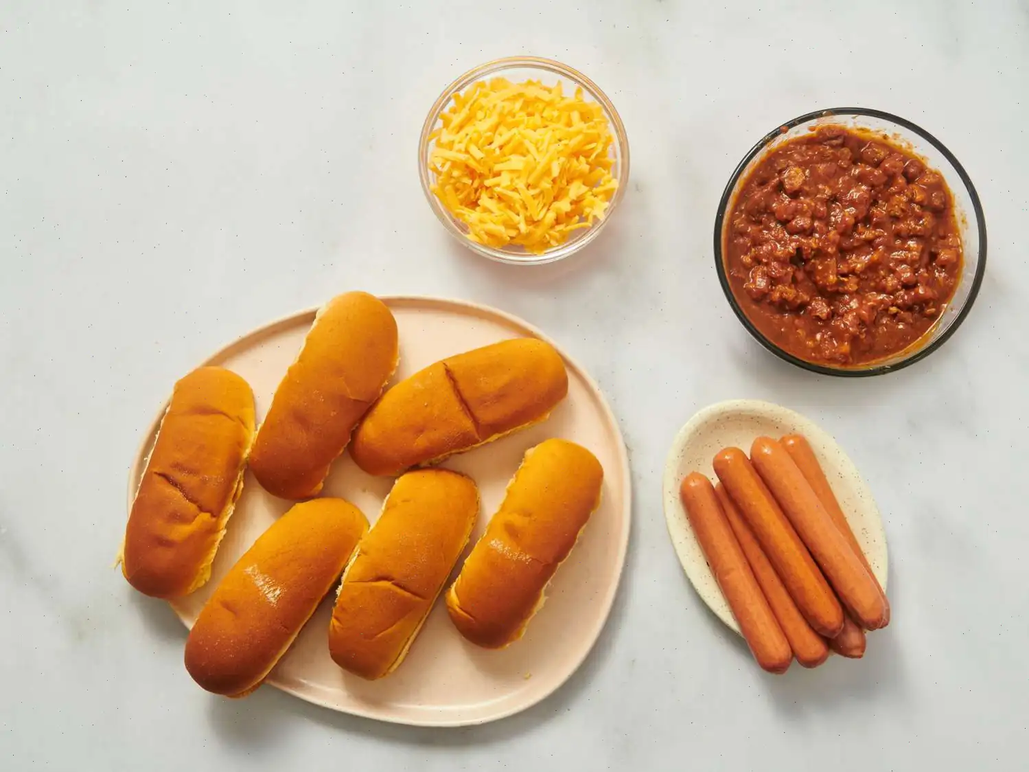Baked Chili Hot Dogs Recipe