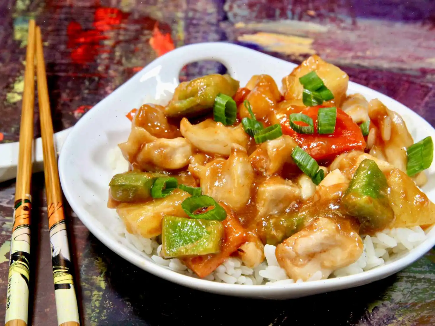 Baked Sweet and Sour Chicken Thighs with Pineapple Recipe