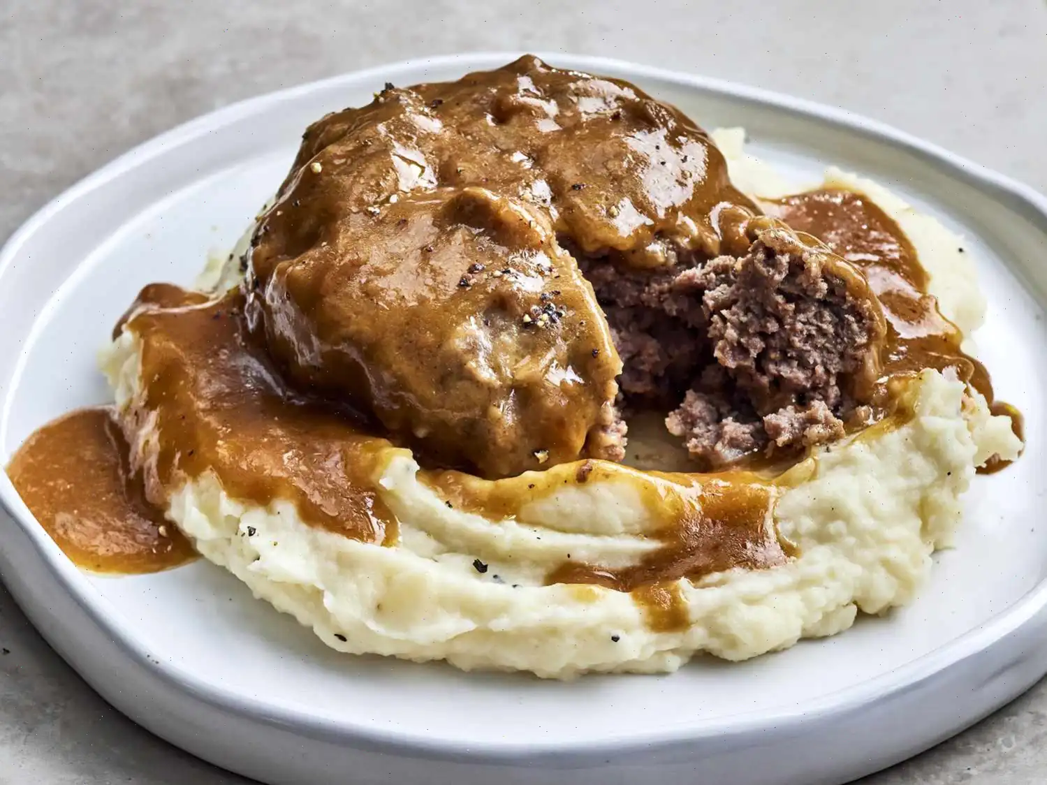 Slow Cooker Salisbury Steak Recipe
