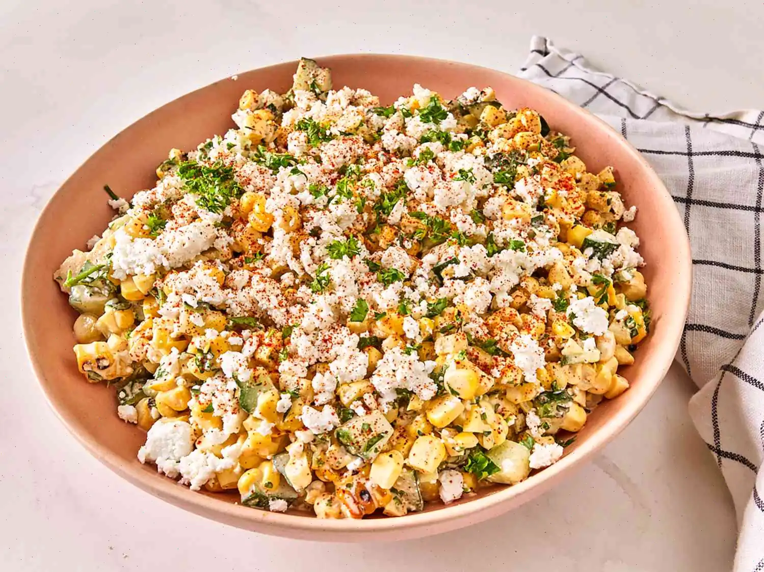 Greek Street Corn Salad Recipe