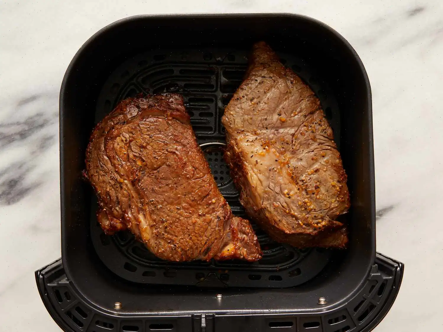 Air Fryer Rib-Eye Steak Recipe
