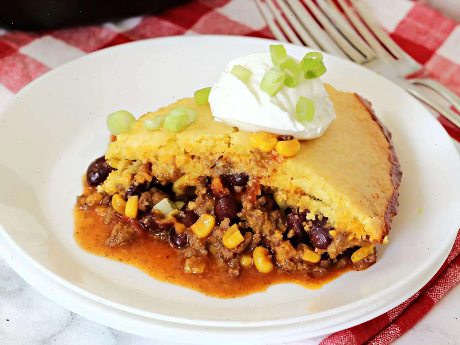 Cornbread Taco Bake Recipe
