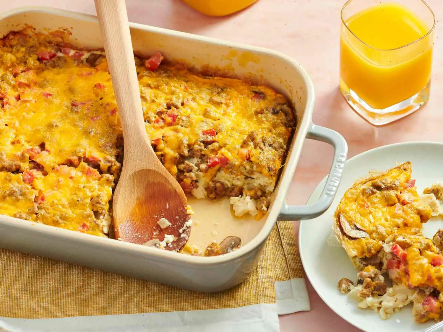 Egg White Breakfast Casserole Recipe