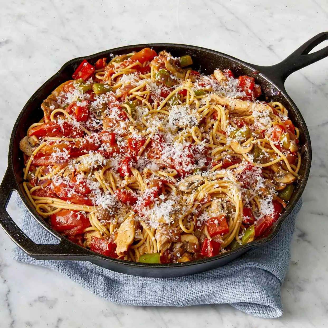 Skillet Chicken Pasta Recipe