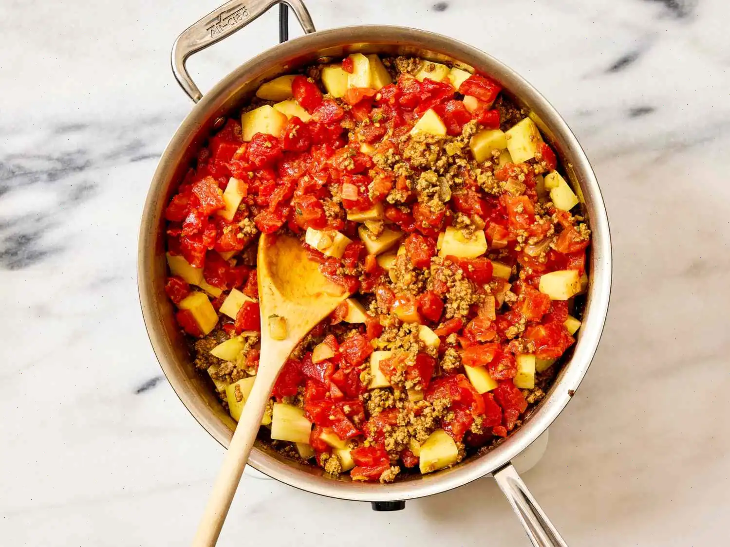 Keema Aloo (Ground Beef and Potatoes) Recipe