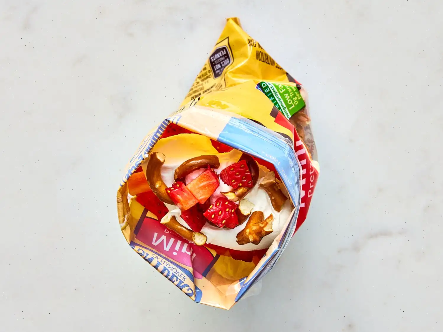 Walking Strawberry Pretzel Salad Recipe