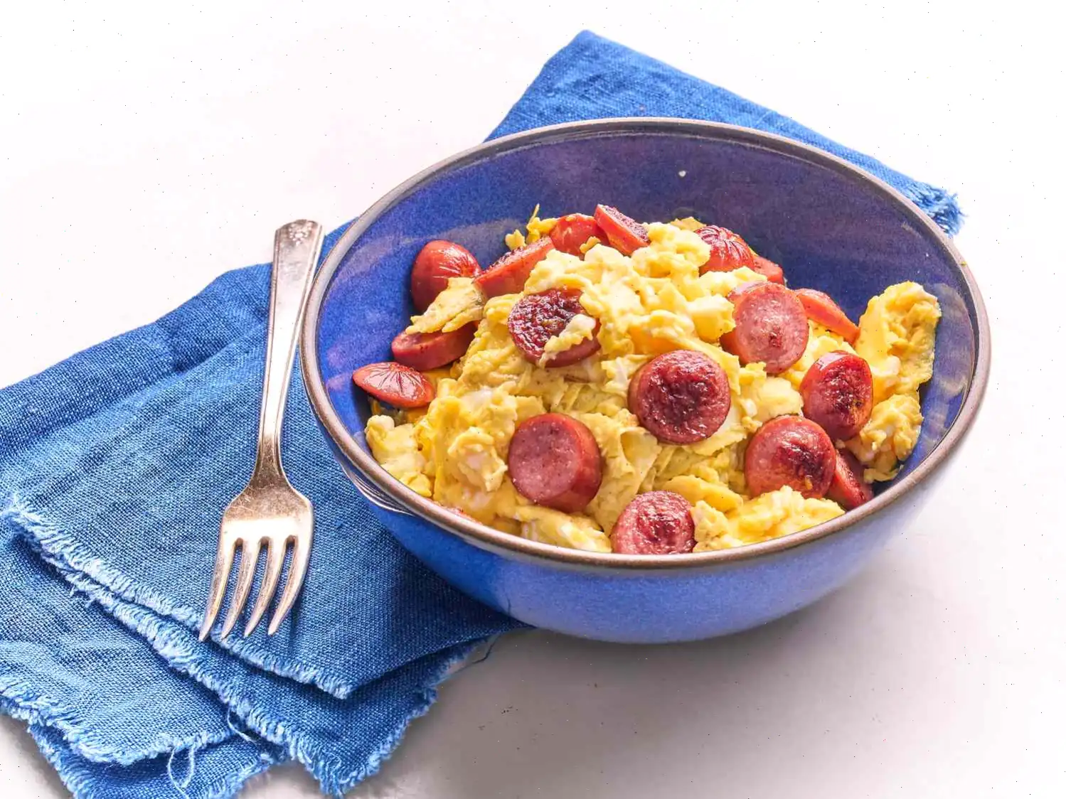 Scrambled Hot Dogs and Eggs Recipe