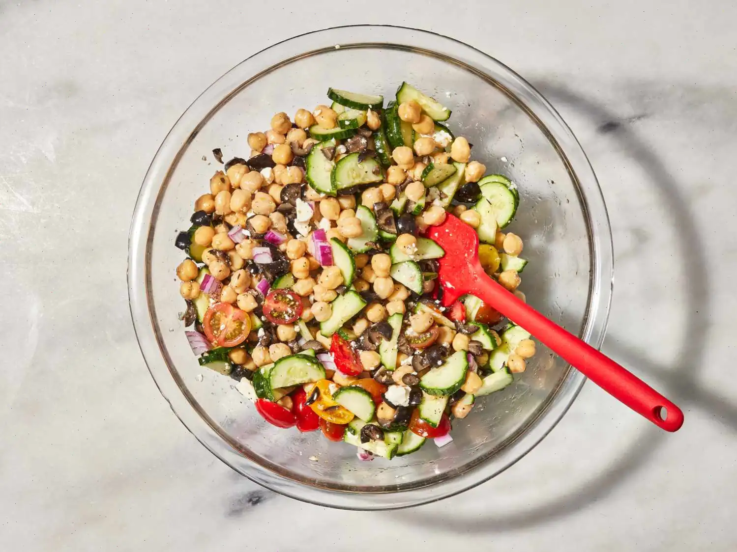 Greek Garbanzo Bean Salad Recipe