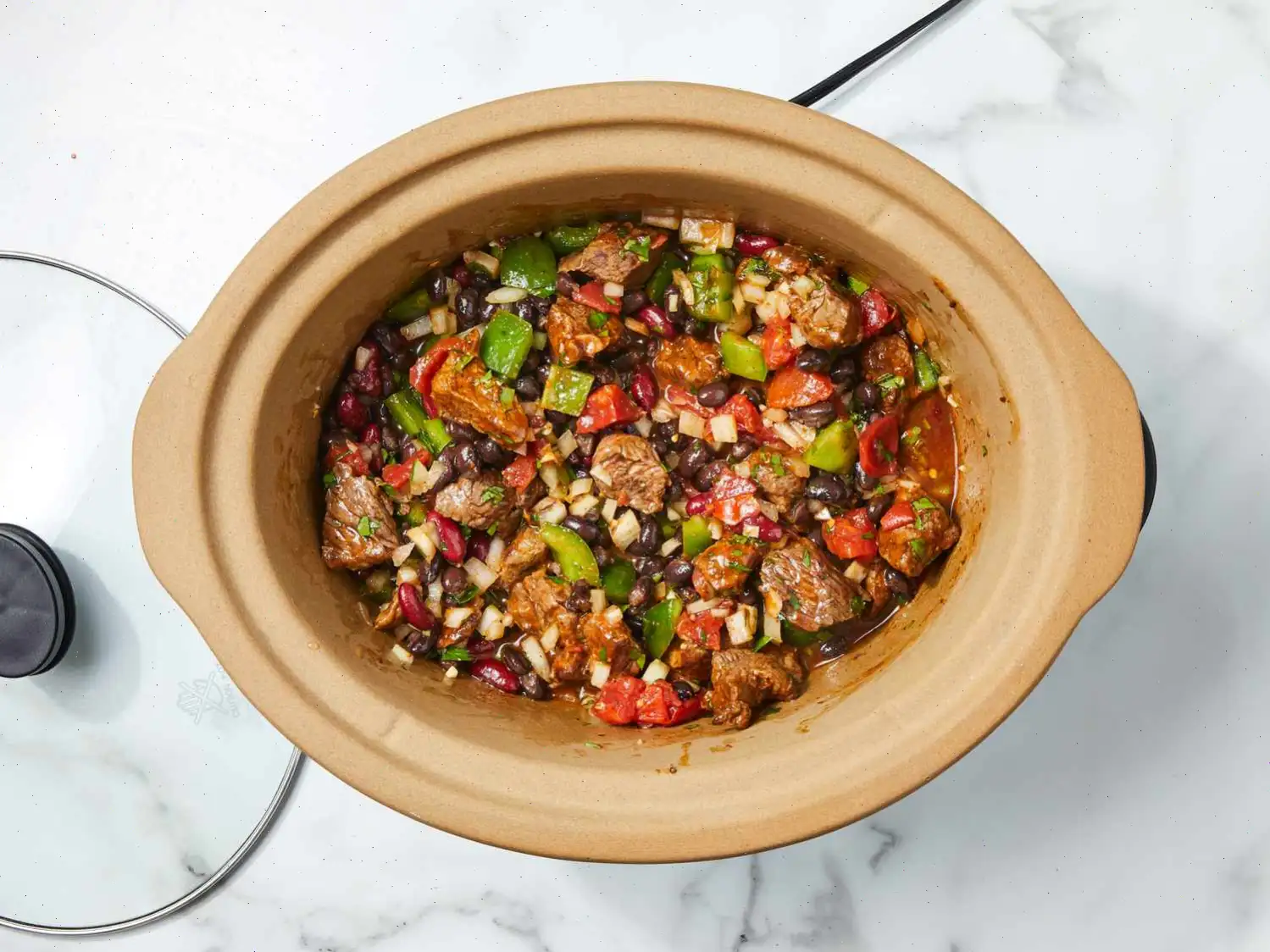 Slow-Cooked Stew Meat Chili Recipe