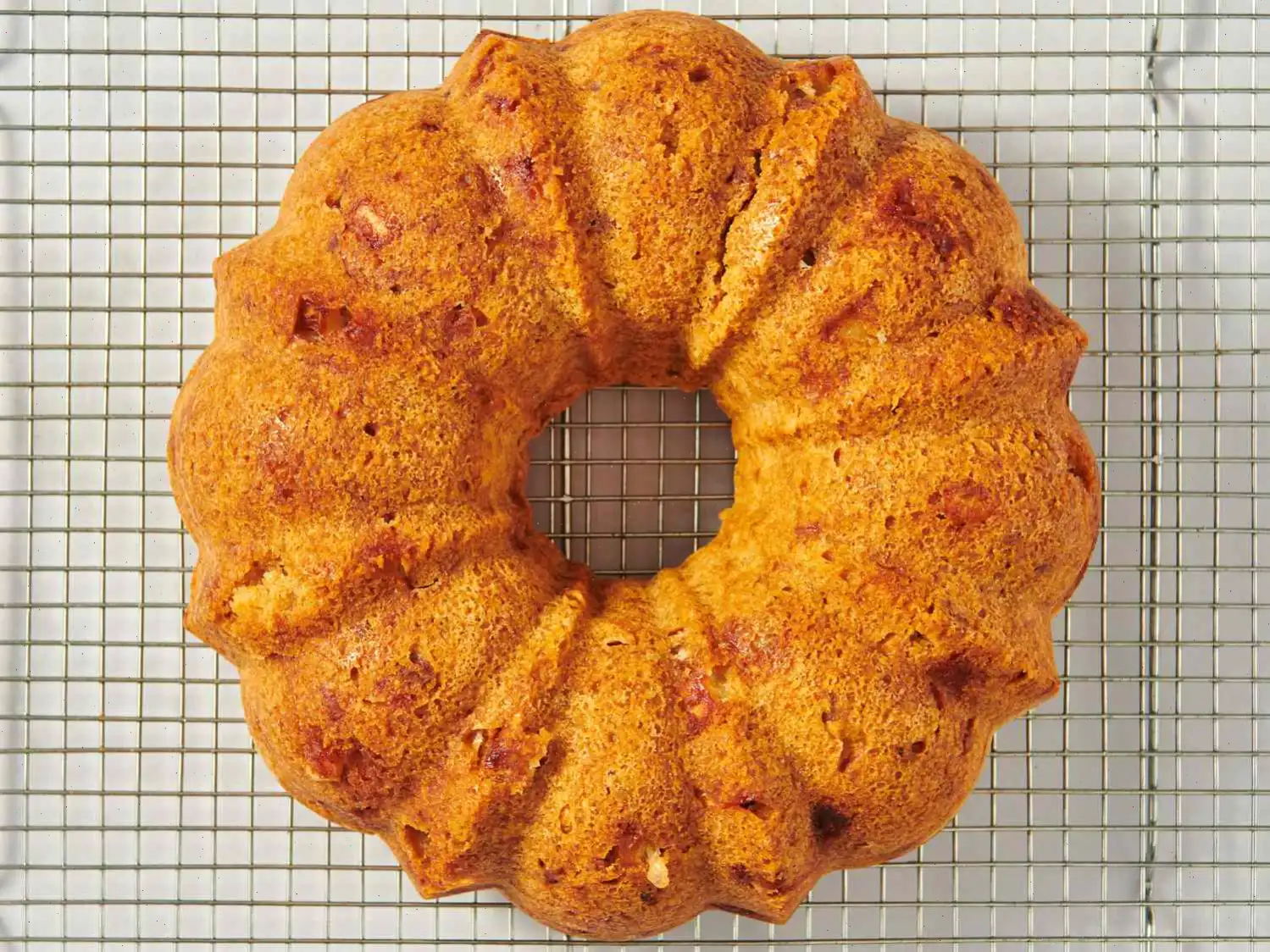 Apple Cake with Caramel Glaze Recipe