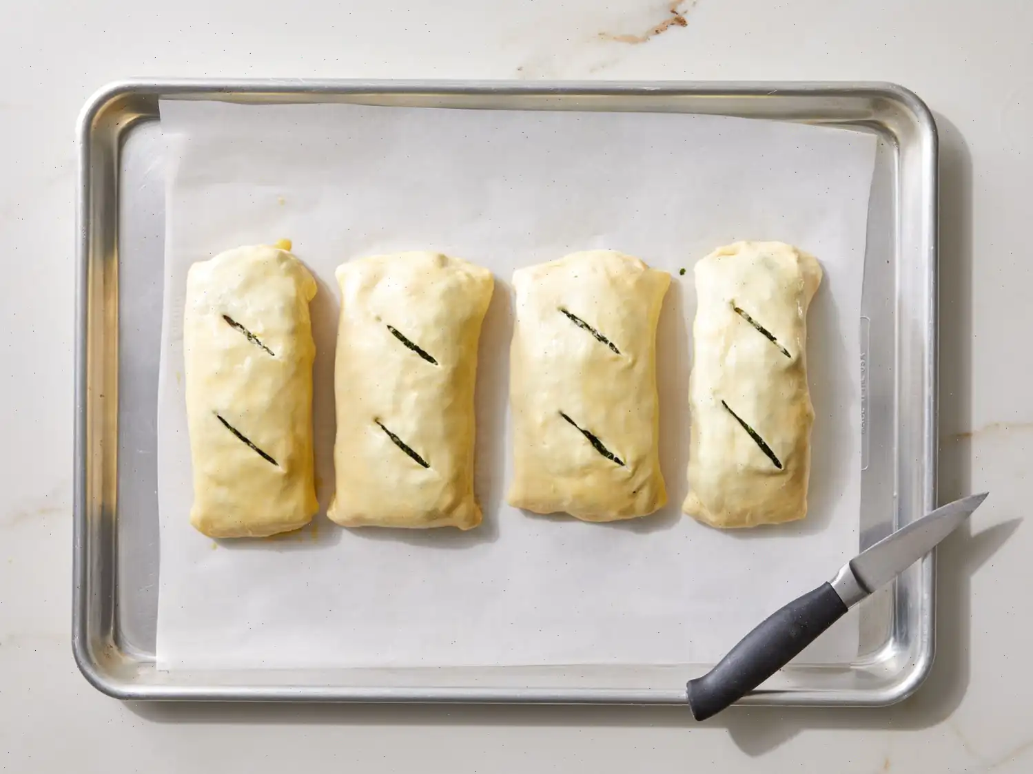 Individual Salmon Wellingtons Recipe
