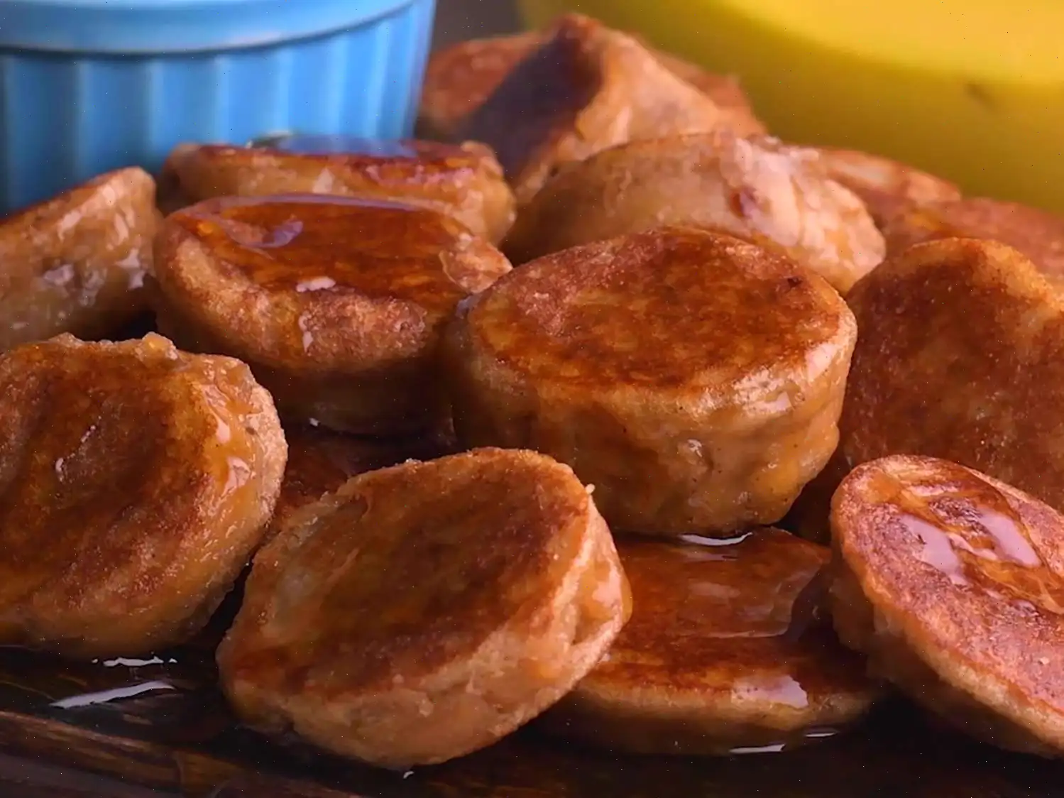 Banana Pancake Bites Recipe