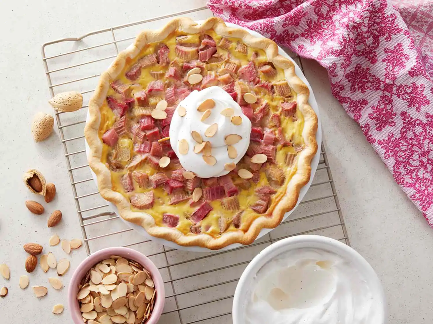 Old Fashioned Rhubarb Pie Recipe