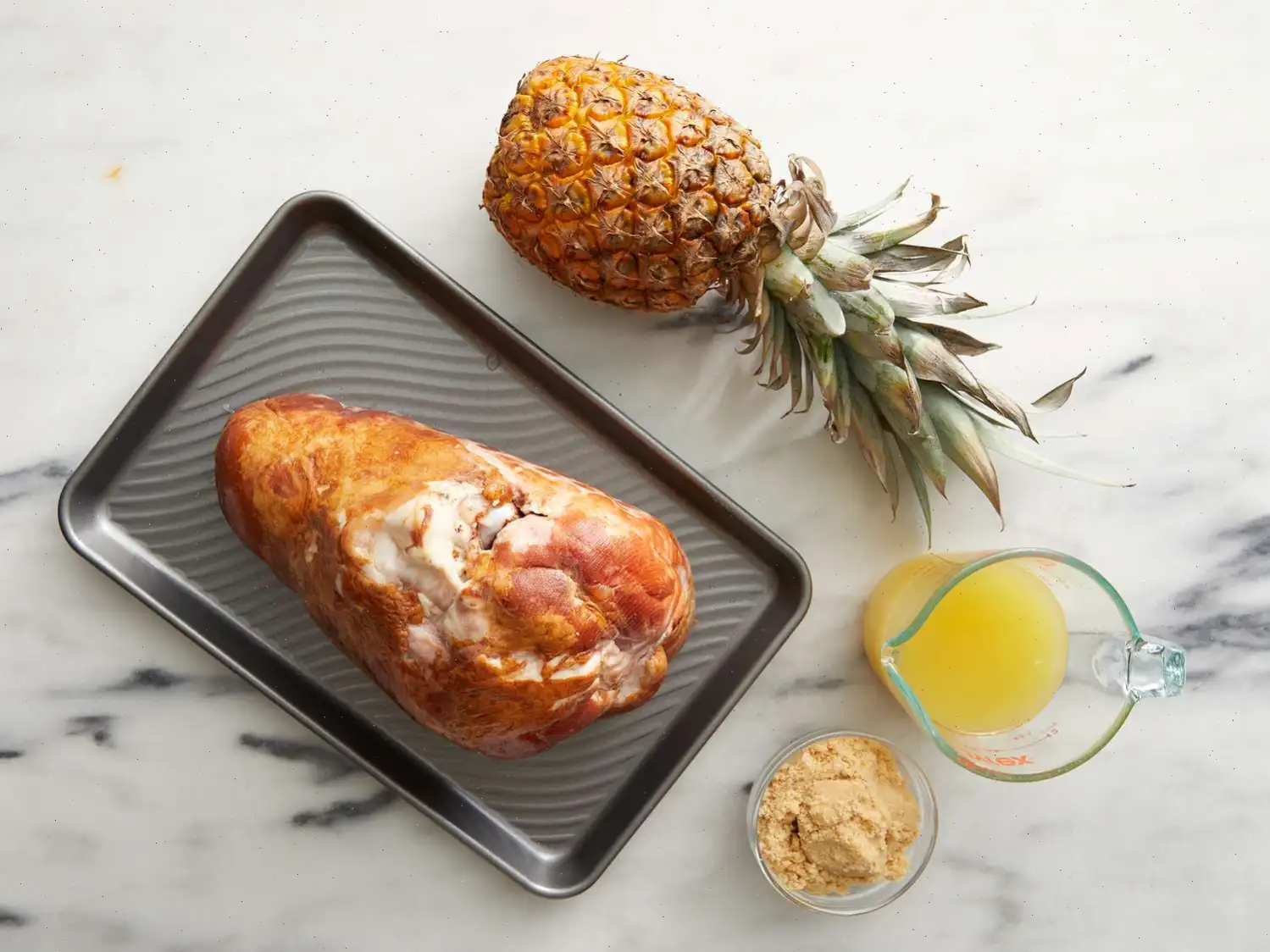 Brown Sugar and Pineapple Glazed Ham Recipe